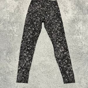 Lululemon Leggings Womens 8 Wunder Under Pattered Pants  27”